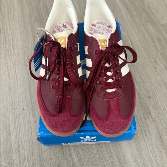 Adidas Samba Maroon Sneakers- Women’s 8 - Picture 3 of 3